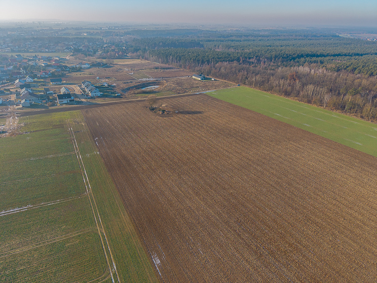 Działka 1355 m² przy lesie - MPZP, Kaźmierz