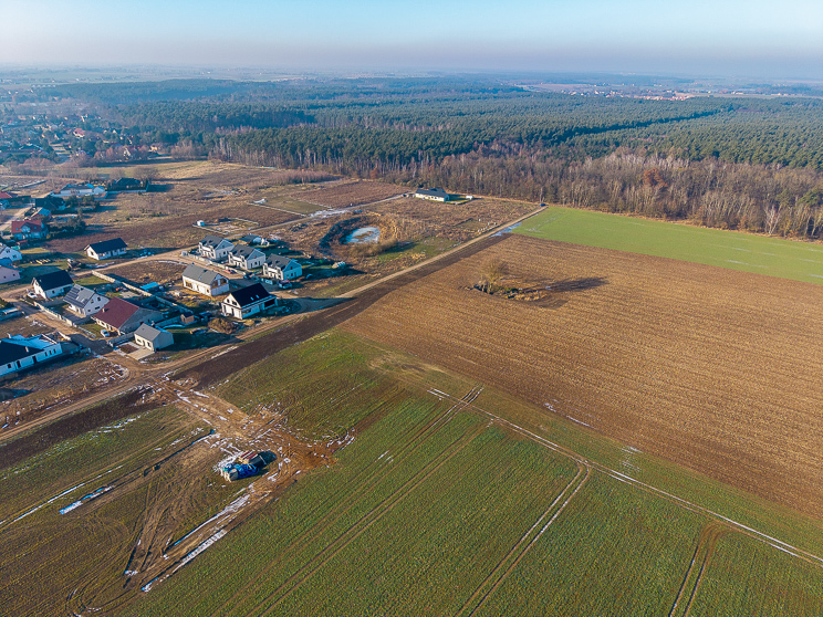 Działka 1355 m² przy lesie - MPZP, Kaźmierz