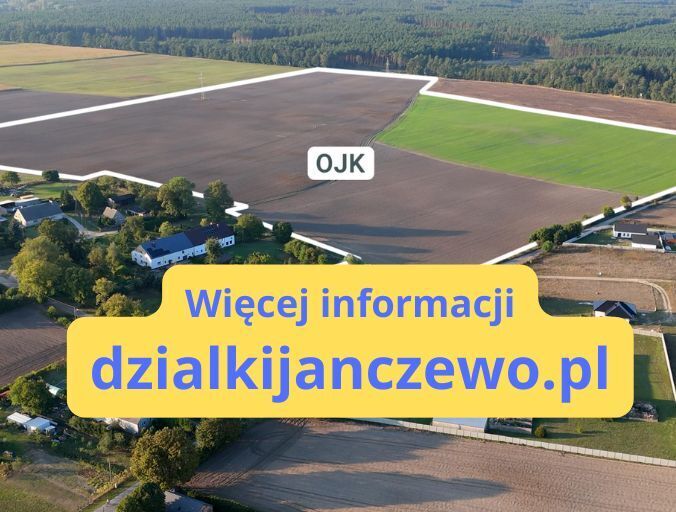 Janczewo, OBOK LAS i JEZIORO. Duże działki budowl.