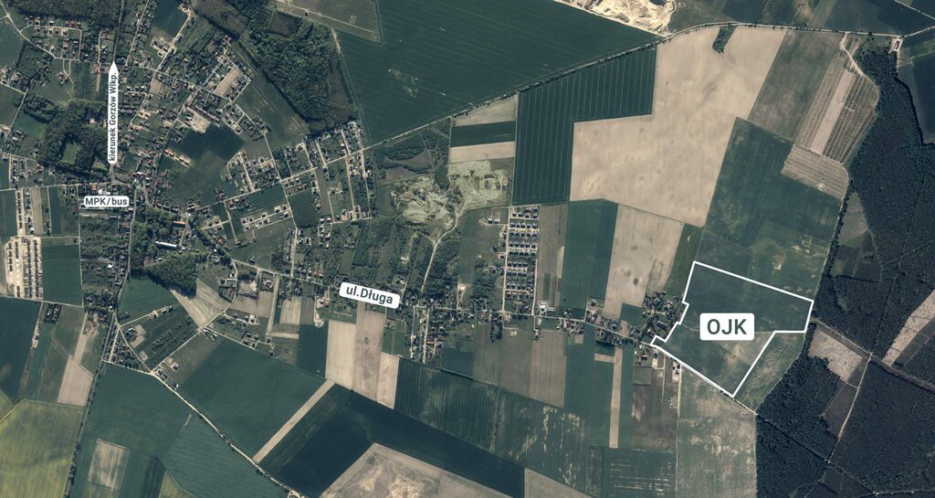 Janczewo, OBOK LAS i JEZIORO. Duże działki budowl.