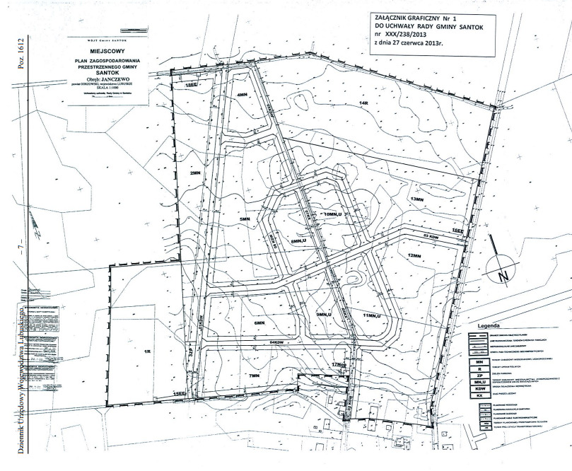 Janczewo, OBOK LAS i JEZIORO. Duże działki budowl.