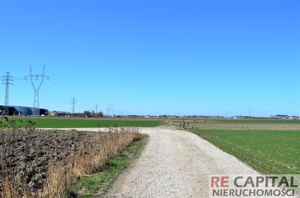 Działka usługowa Macierzysz Bronisze Ożarów Maz.