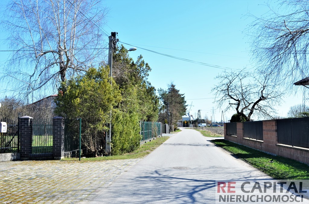 Działka usługowa Macierzysz Bronisze Ożarów Maz.