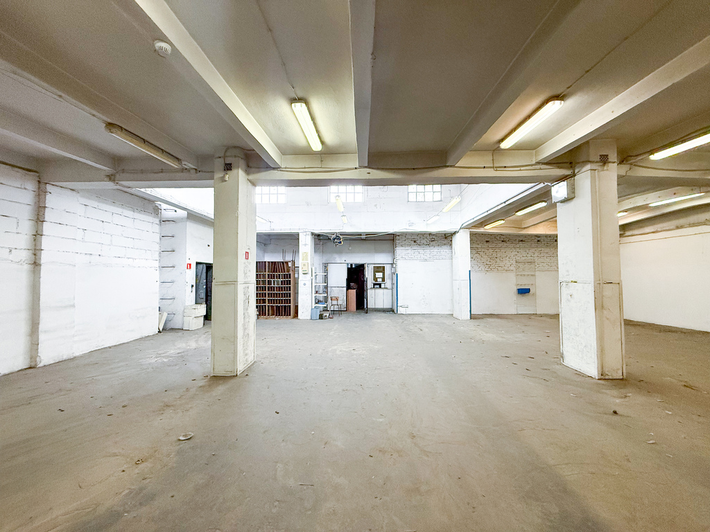 Hala magazynowa z placem dla TIR i rampą