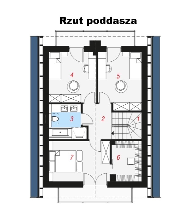 nowoczesny dom w projekcie Sasanki 3 (E) OZE
