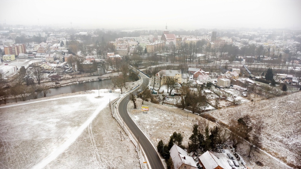 Działka z WZ w centrum Szprotawy 3111 m2