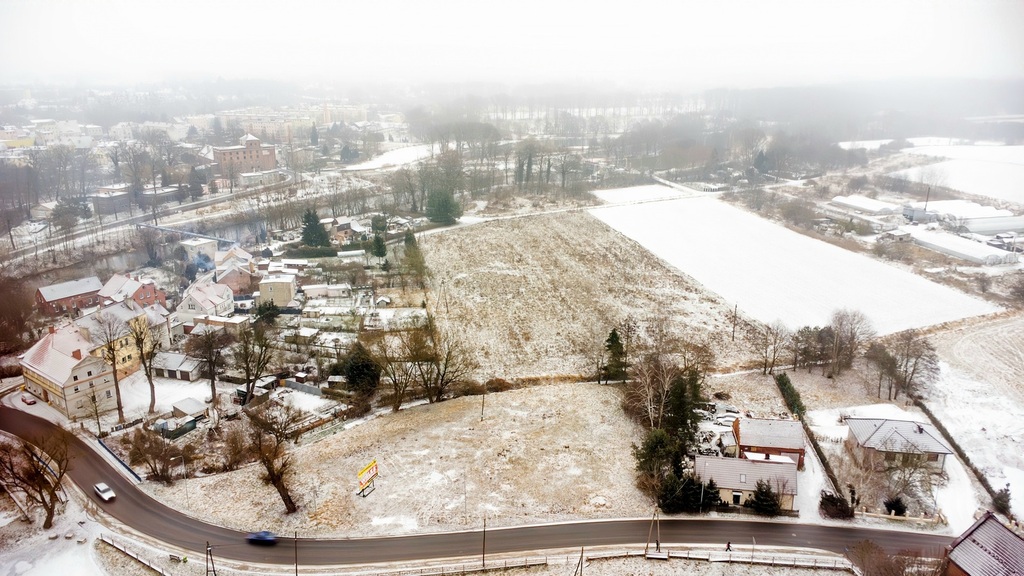 Działka z WZ w centrum Szprotawy 3111 m2