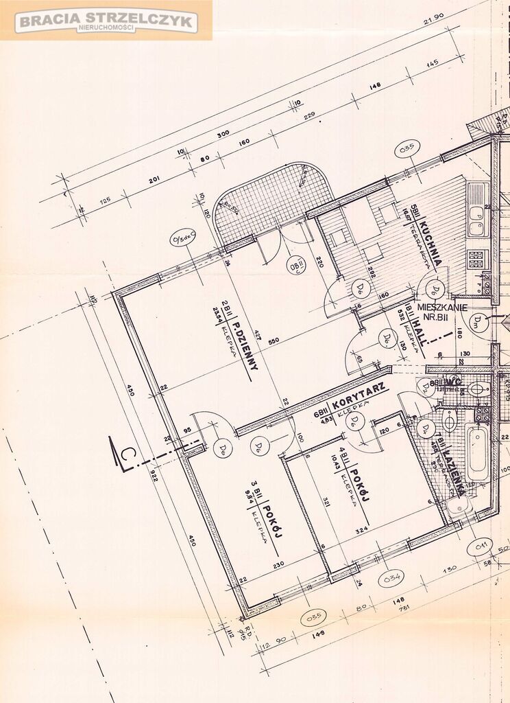3 pokoje 74,29 m², balkon, garaż – Ursynów