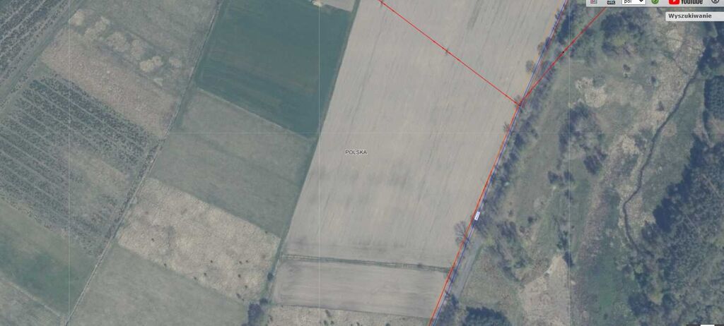 Trzechel,gm.Nowogard,działka4346m2,rolna.