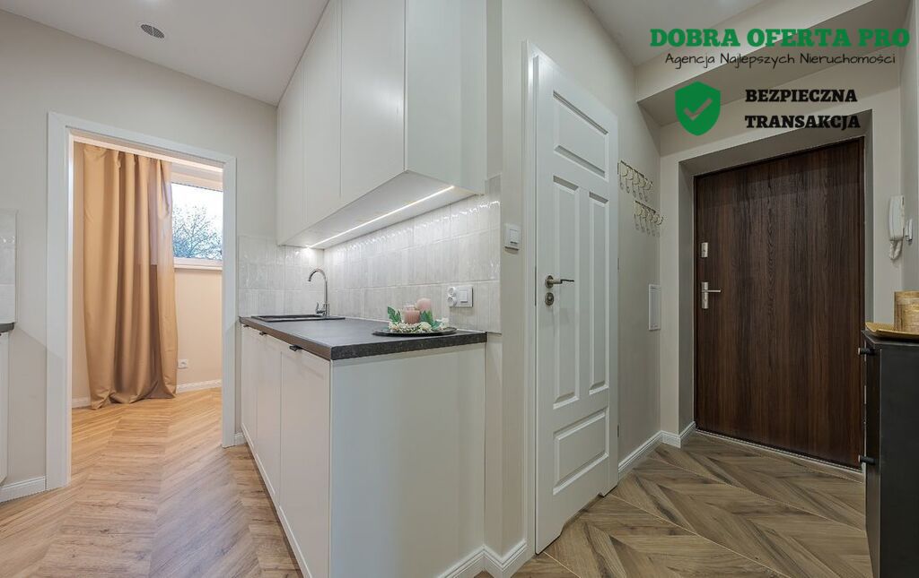 41 m², 2 pokoje przy PKP – po remoncie