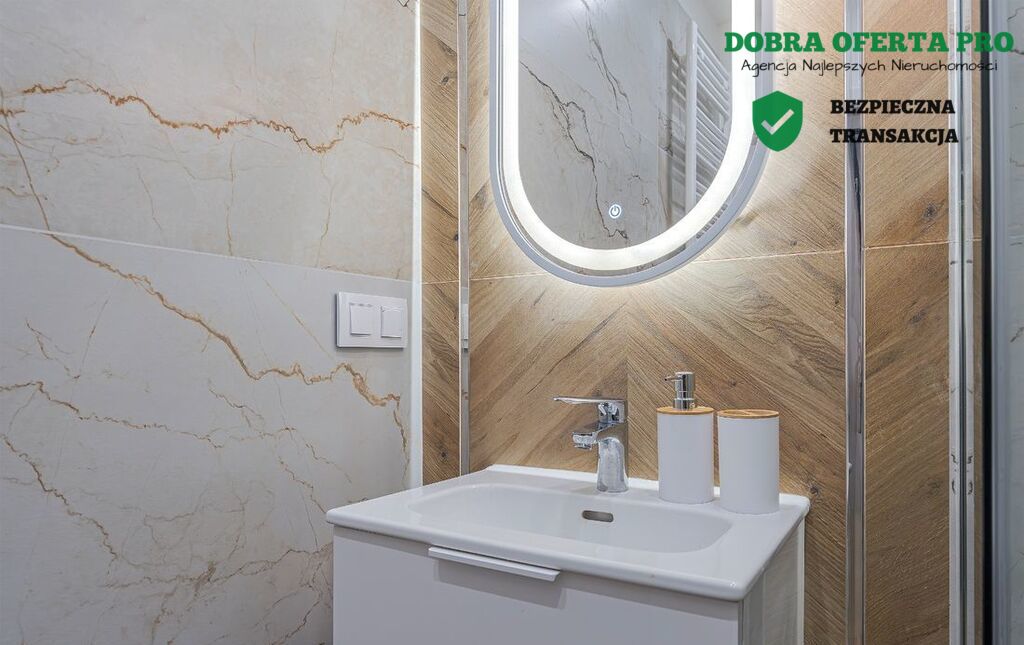 41 m², 2 pokoje przy PKP – po remoncie