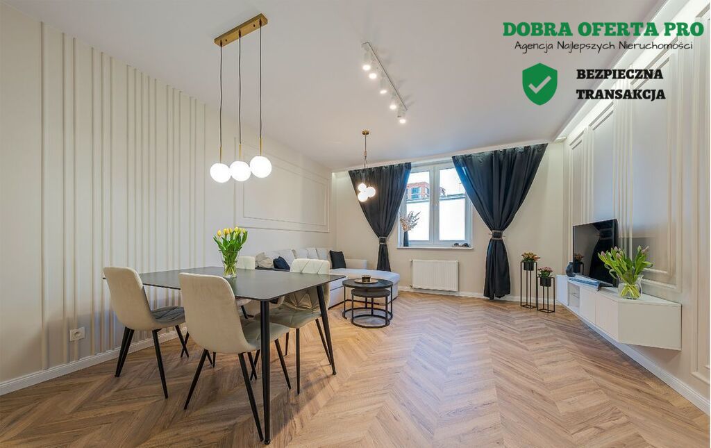 41 m², 2 pokoje przy PKP – po remoncie