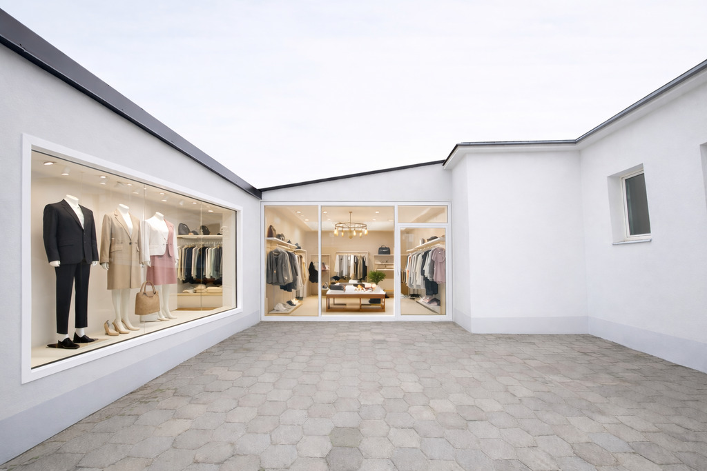 Duża hala magazynowa typu wiata z placem dla TIR