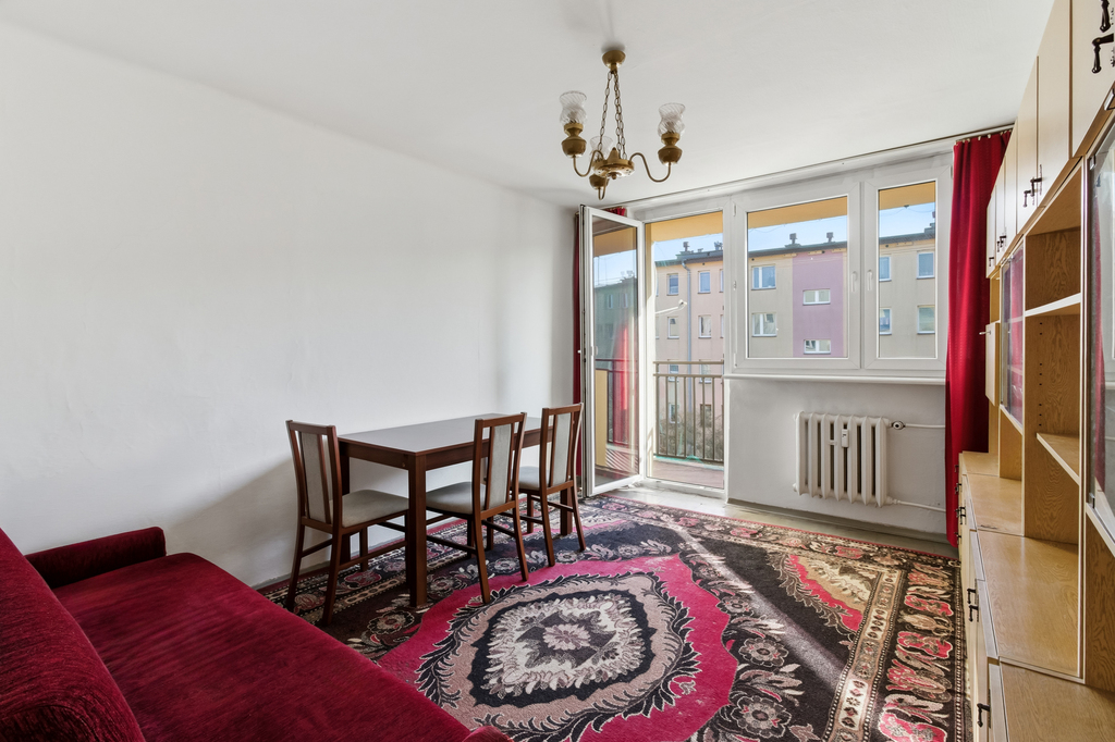 3 pokoje w Olkuszu | Balkon | 46 m² | Potencjał