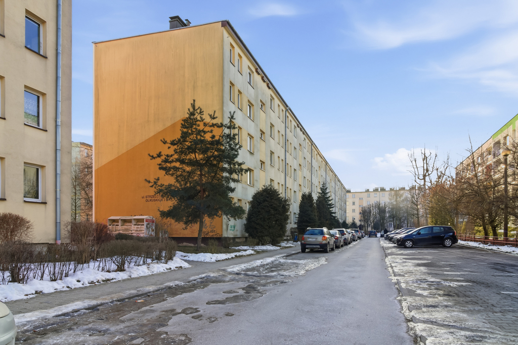 3 pokoje w Olkuszu | Balkon | 46 m² | Potencjał