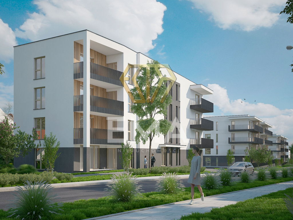 Mieszkanie z dużym tarasem i balkonem