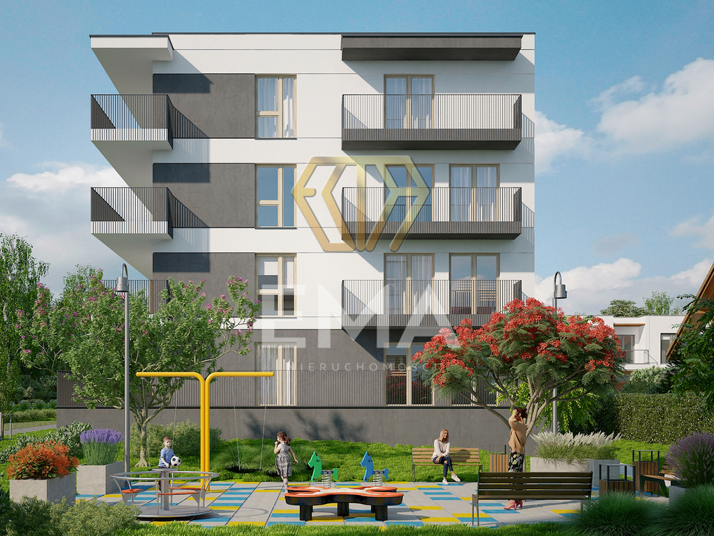 Mieszkanie z dużym tarasem i balkonem