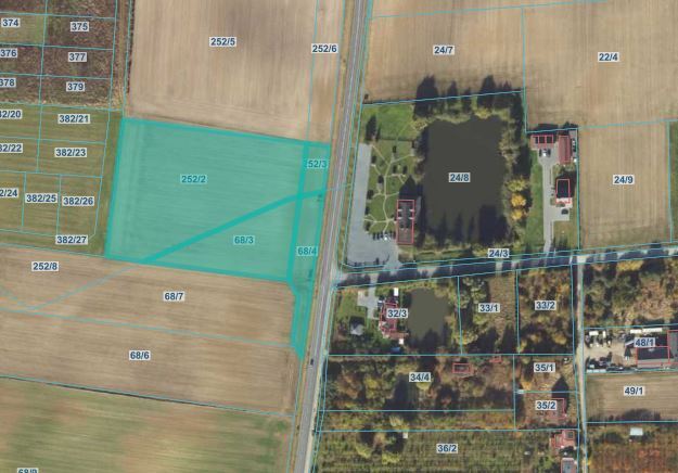 Grunt komercyjny KORONOWO 1,5 ha