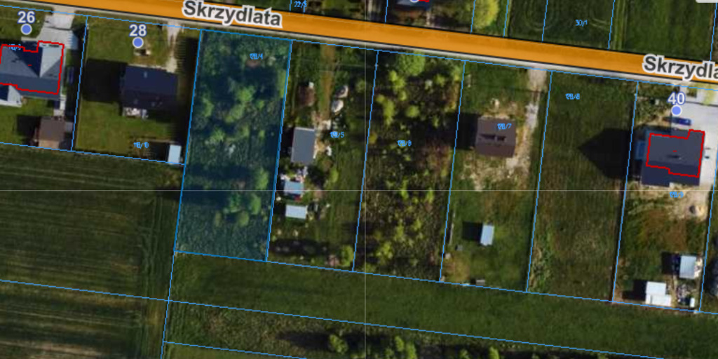 Uzbrojona działka budowlana pod Łaskiem