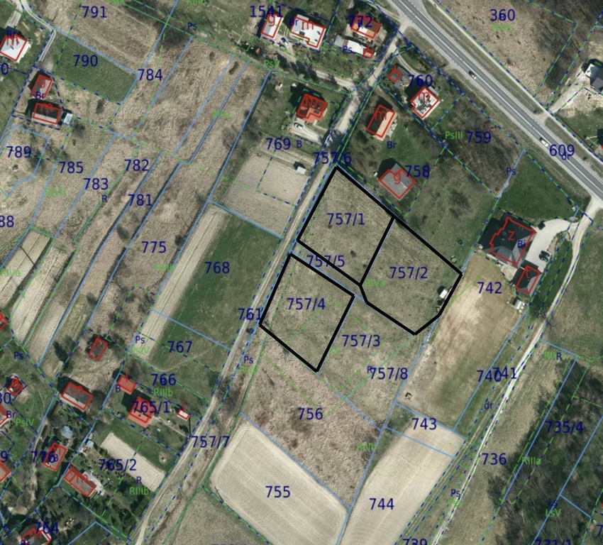 Działka budowlana pod Krosnem – widoki, natura