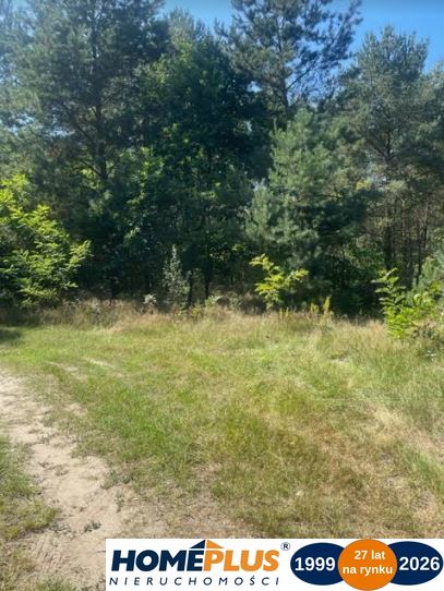 Działka letniskowa 1083 m² przy lesie, prąd