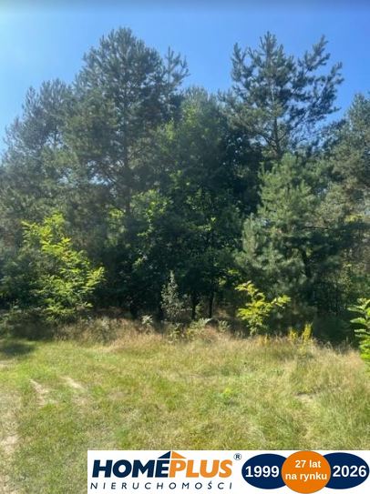 Działka letniskowa 1083 m² przy lesie, prąd