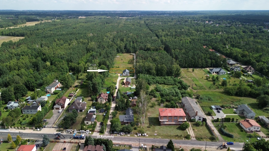 Działka budowlana z prądem i wodą - Łódź