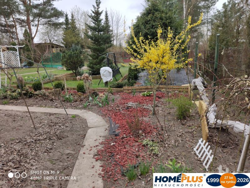 Cicha działka z domkiem w otulinie lasu koło rzeki