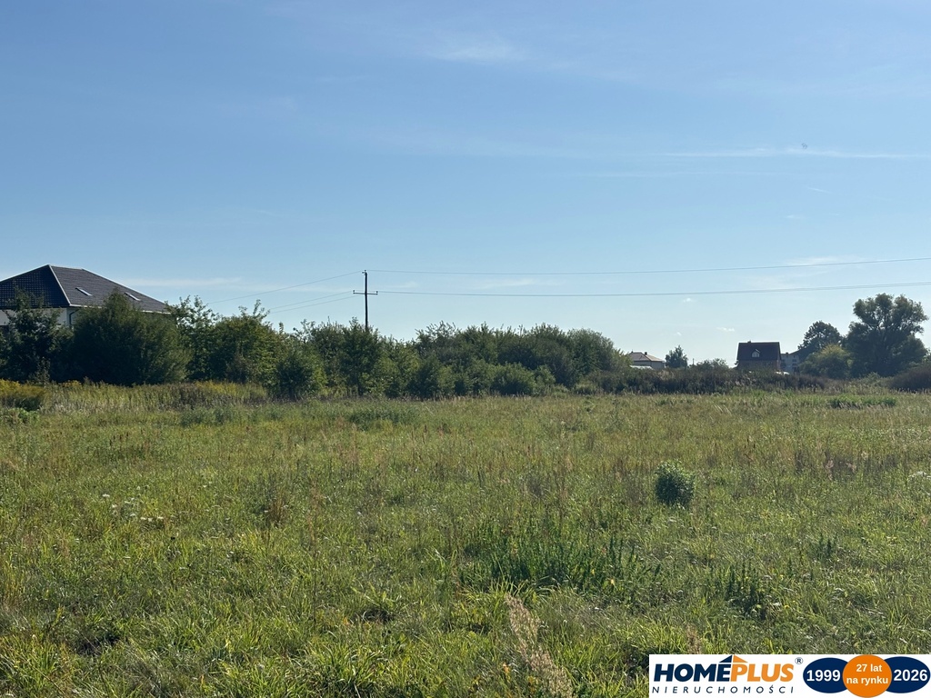 Działka budowlana 1,5 km od centrum Radzymina