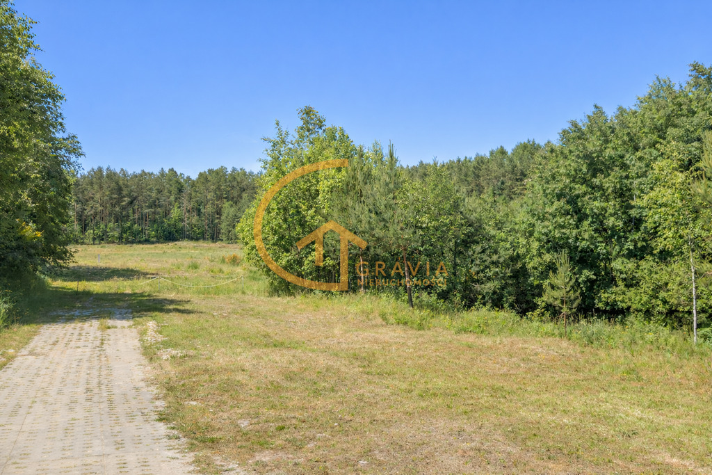 Budowlana działka z lasem - Nowy Dwór Wejherowski