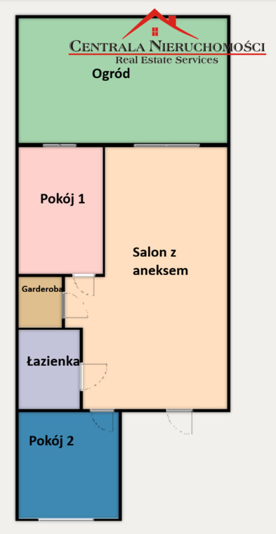 Nowe mieszkanie na Wrzosach z ogródkiem 70m2
