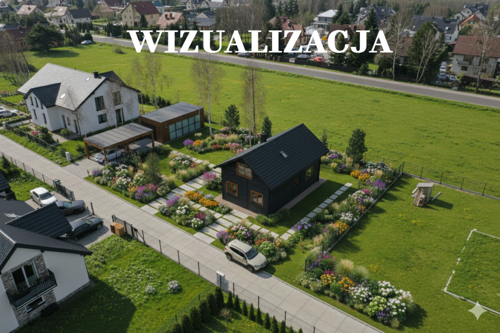 WYJĄTKOWY DOM WOLNOSTOJĄCY - SZKIELETOWY 120M2