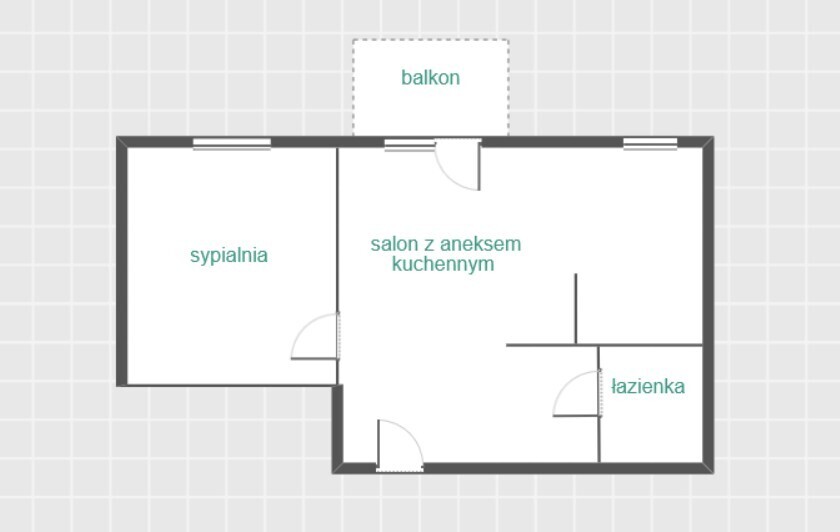 przytulne z balkonem, dostępne od zaraz