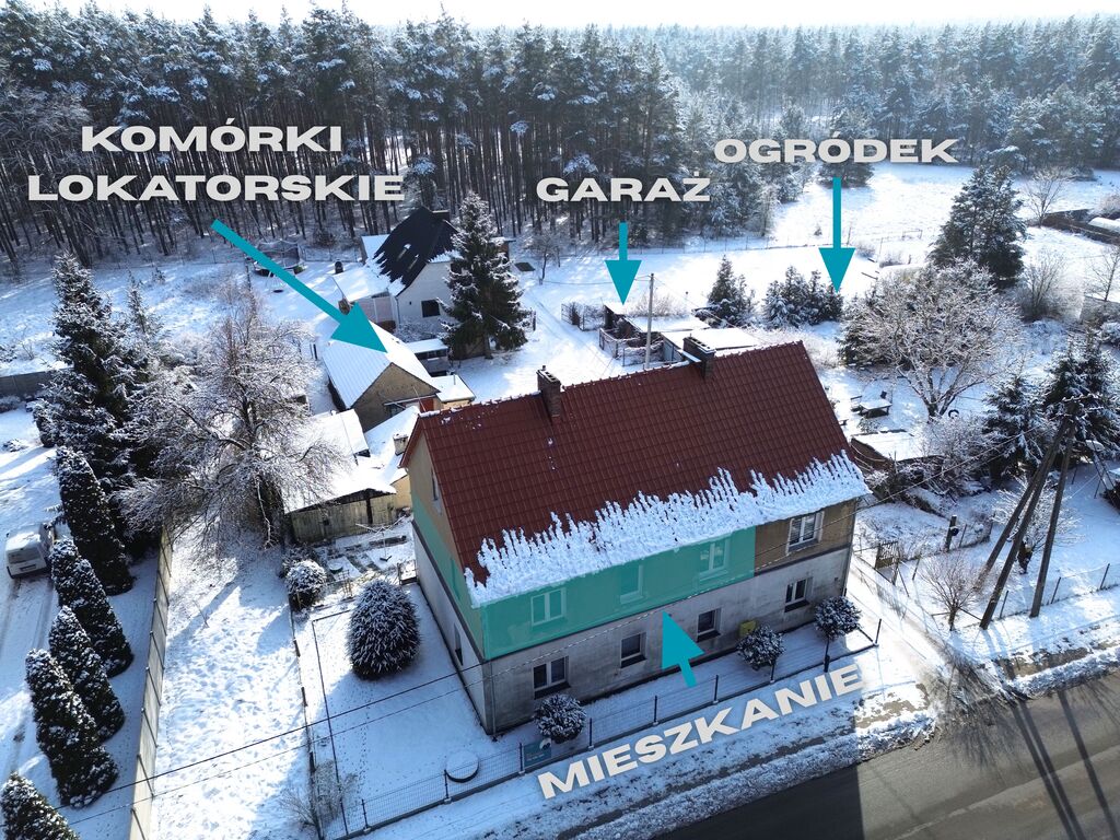 Mieszkanie z ogródkiem i garażem!