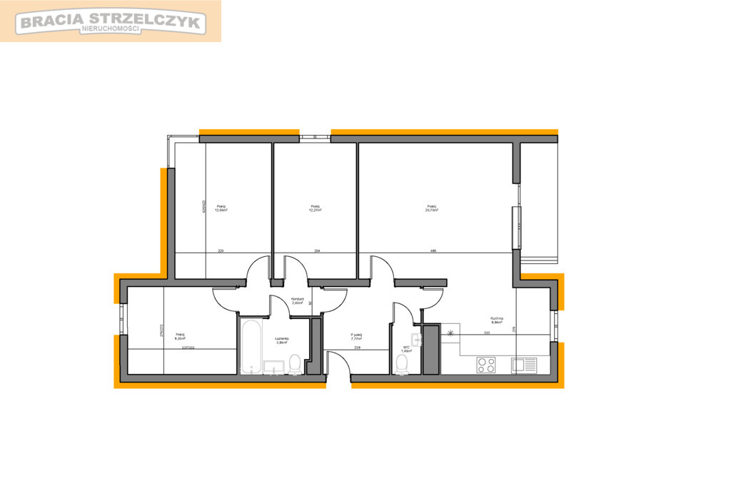 Gocław, 4 pokoje,  przy Parku Nad Balatonem.