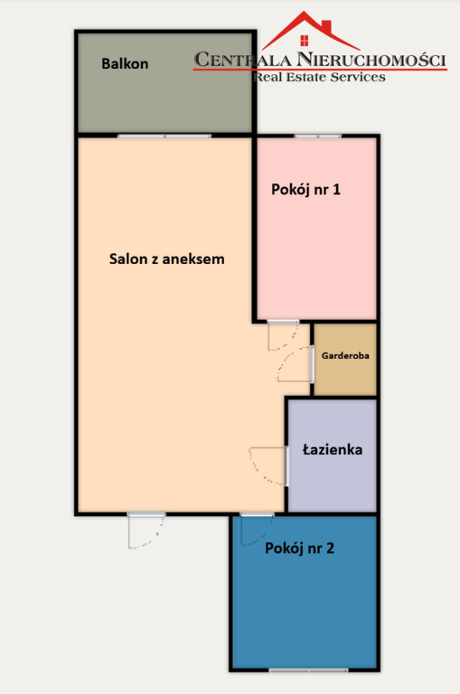 Nowoczesne mieszkanie na Wrzosach, 1 piętro