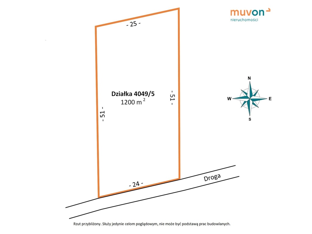Działka 1200m2 pod usługi obok Biedronki | Dragany