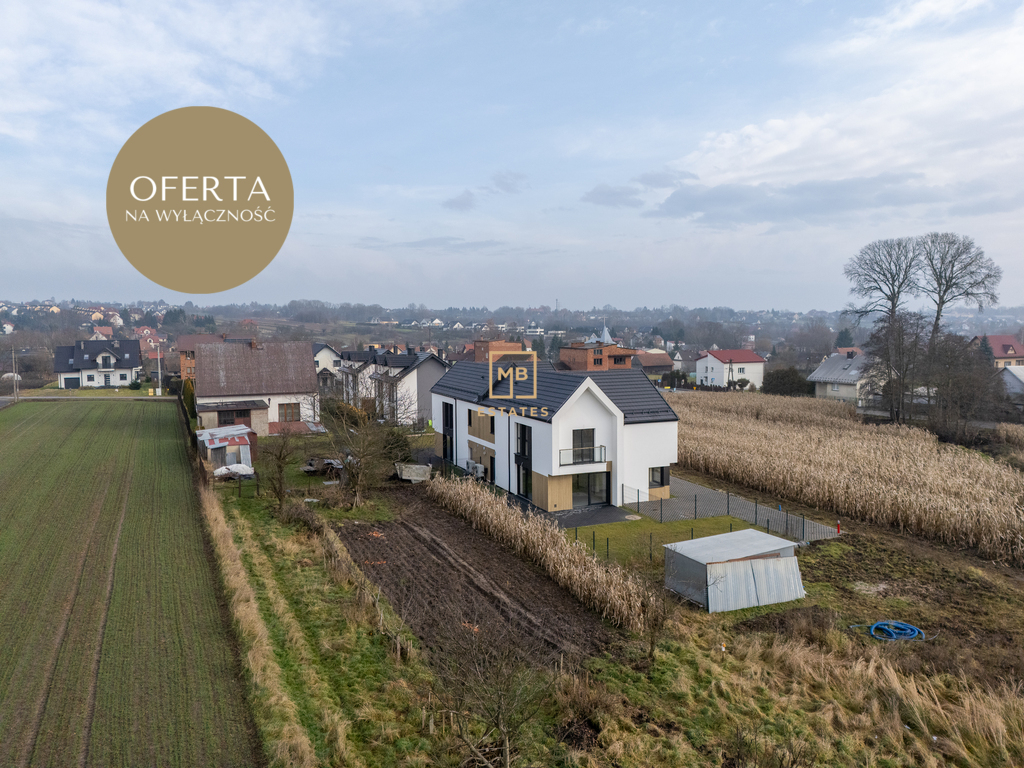 NOWOCZESNY SEGMENT W ZABUDOWIE BLIŹNIACZEJ