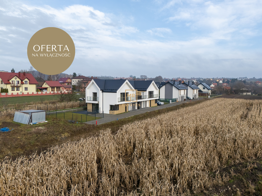 NOWOCZESNY SEGMENT W ZABUDOWIE BLIŹNIACZEJ