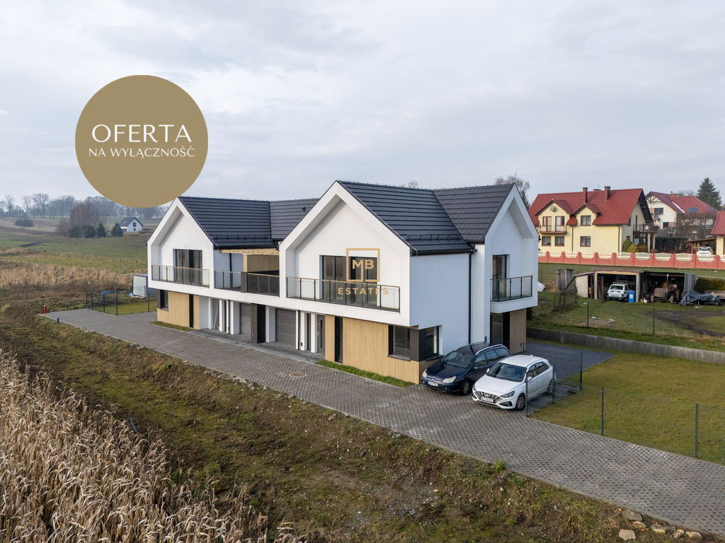 NOWOCZESNY SEGMENT W ZABUDOWIE BLIŹNIACZEJ