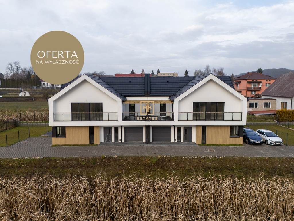 NOWOCZESNY SEGMENT W ZABUDOWIE BLIŹNIACZEJ