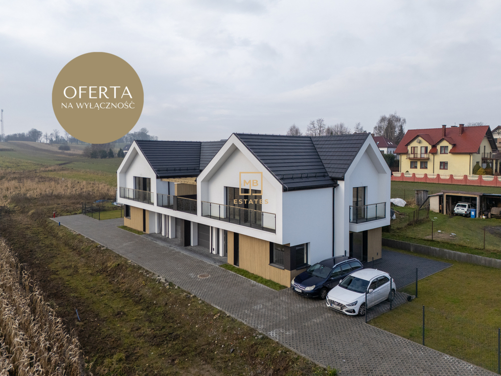 NOWOCZESNY SEGMENT W ZABUDOWIE BLIŹNIACZEJ