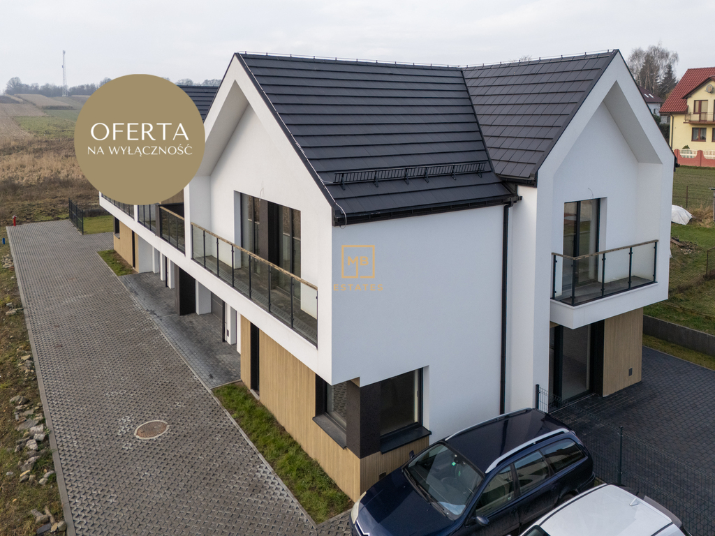 NOWOCZESNY SEGMENT W ZABUDOWIE BLIŹNIACZEJ