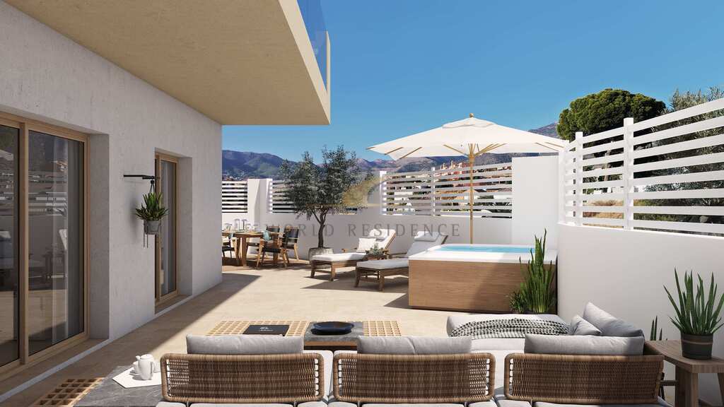 Apartamenty z dużymi tarasami i widokiem na morze