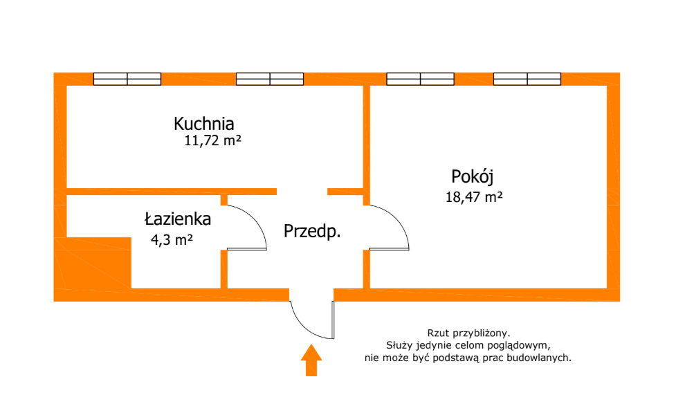 Mieszkanie z prywatnym biurem | Pabianice