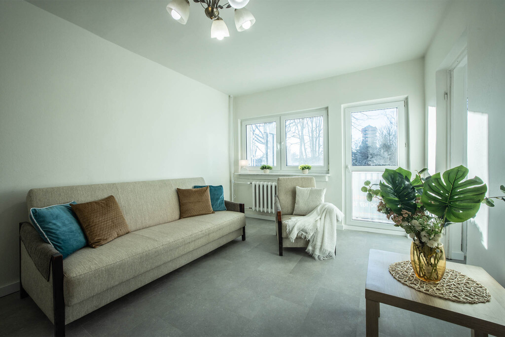 Słoneczne 37,31 m² na 1. piętrze. Parcelacyjna