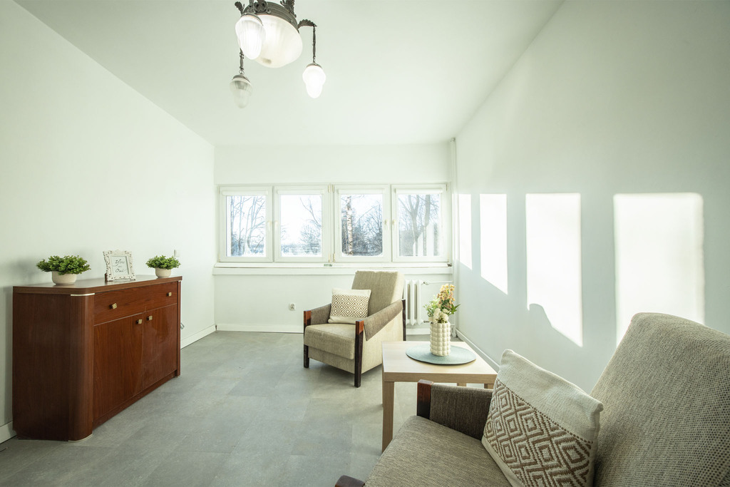 Słoneczne 37,31 m² na 1. piętrze. Parcelacyjna
