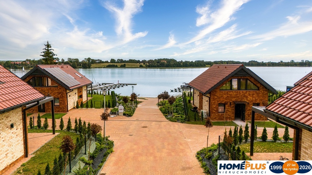 24 Domy pod klucz RYN nad jeziorem, własna marina