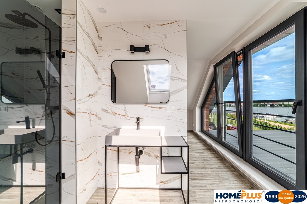 24 Domy pod klucz RYN nad jeziorem, własna marina