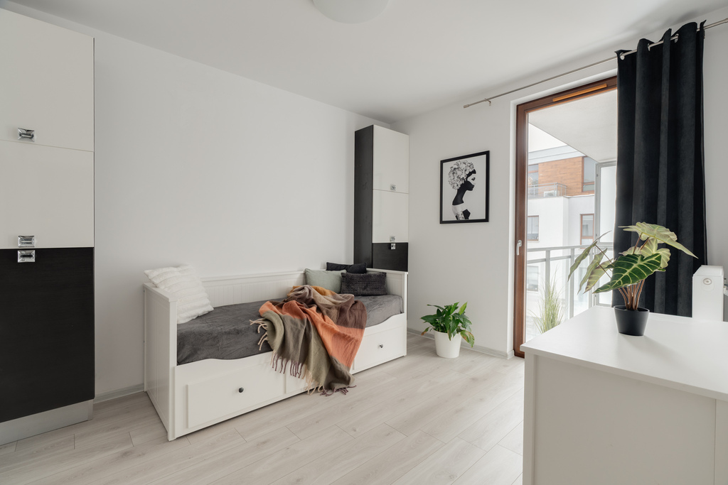 Garnizon | 50 m² | 2 pokoje | 7. piętro | Południe